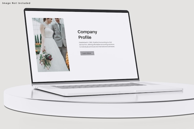 Mockup de portátil