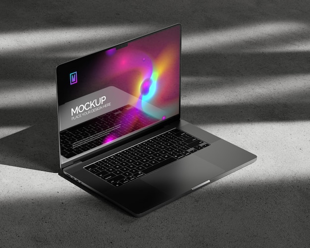 Mockup de portátil
