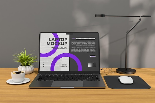 Mockup de portátil