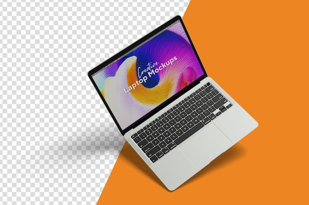 Mockup de portátil