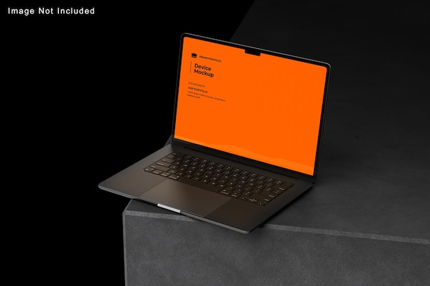 Mockup de portátil