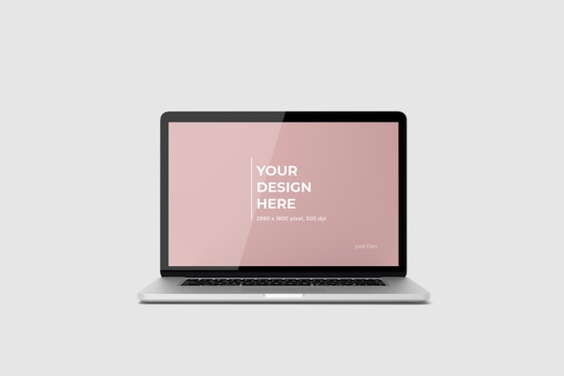 Mockup de portátil