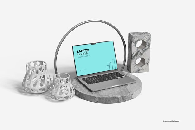 Mockup de portátil