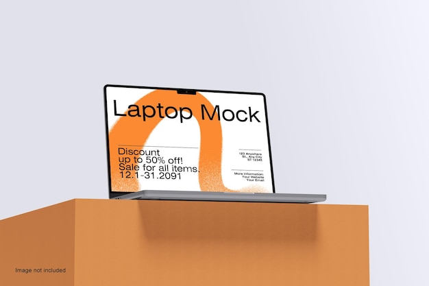 Mockup de portátil