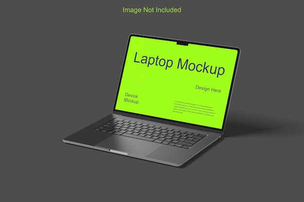 Mockup de portátil