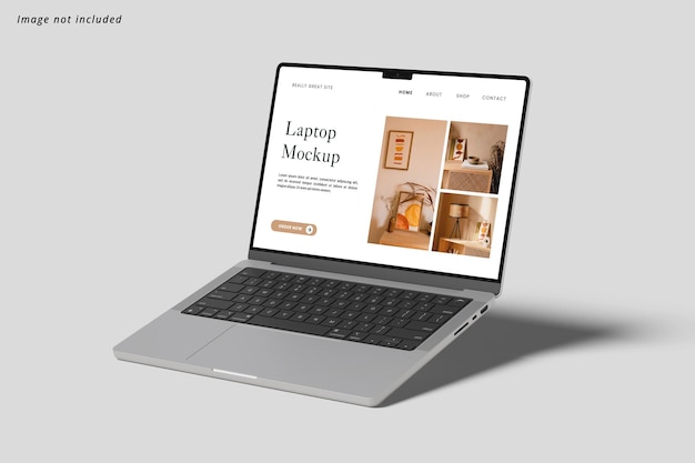Mockup de portátil
