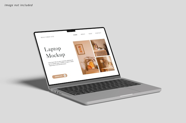 Mockup de portátil