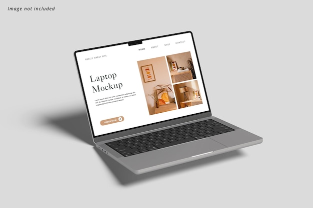 Mockup de portátil