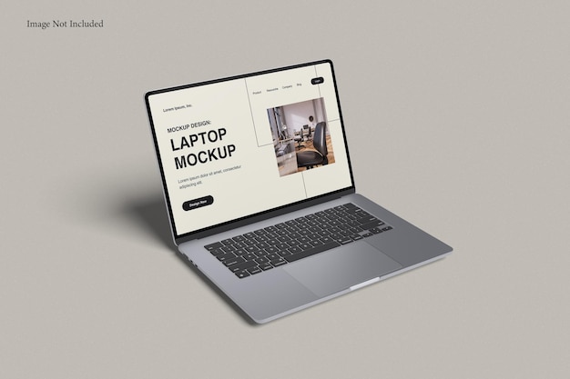 Mockup de portátil