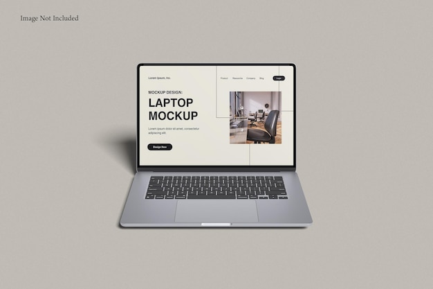 Mockup de portátil