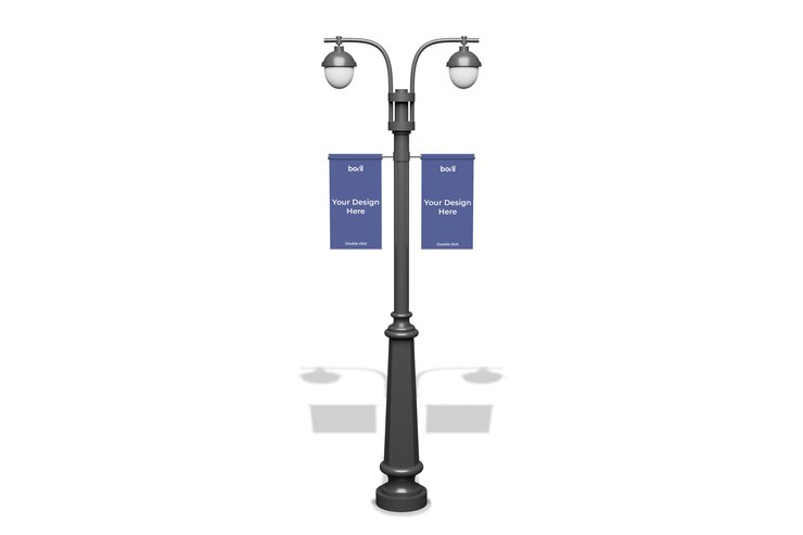 PSD mockup del poste del signo