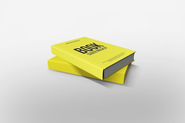 Mockup Psd del modello del libro di copertina