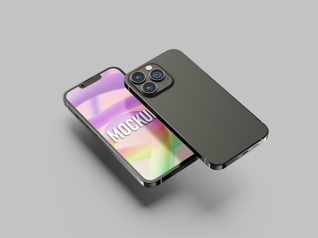 Mockup de PSD para el teléfono inteligente