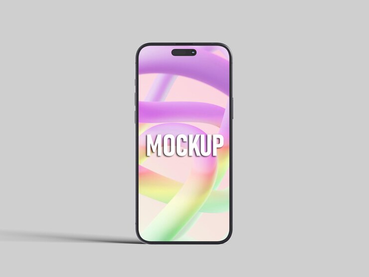 Mockup de PSD para el teléfono inteligente