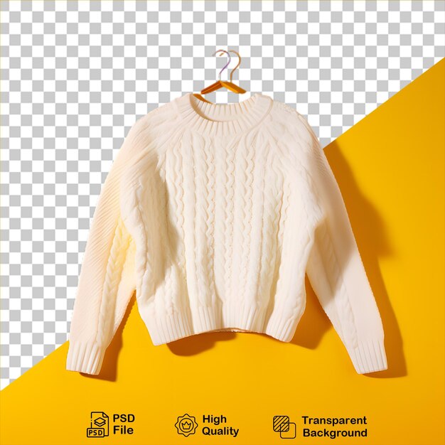 Mockup De Pull Vide Isolé Sur Un Fond Transparent Inclure Un Fichier Png