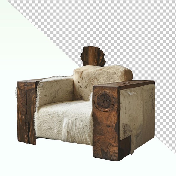 PSD mockup realista de la silla psd