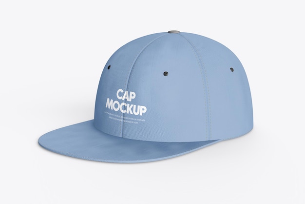 Mockup realista de Snapback Cap Psd (en inglés)