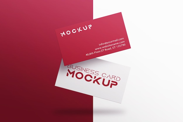 MockUp realistico Biglietto da visita