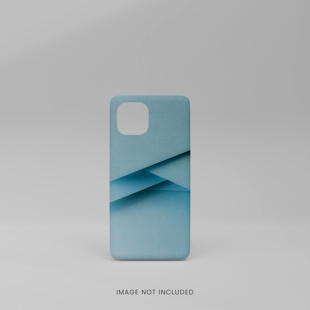 Mockup realistico di custodia mobile