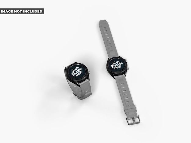 Mockup de reloj inteligente