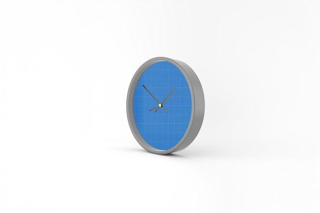 Mockup del reloj de pared