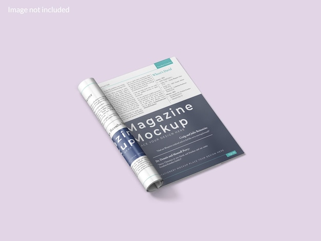 Mockup revista