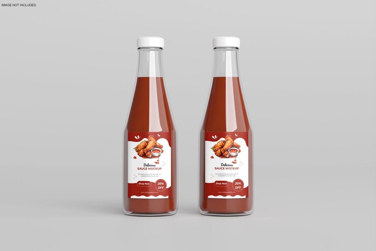 Mockup de la salsa