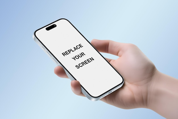 Mockup schermo mobile