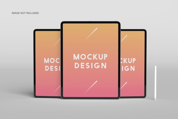 Mockup schermo tablet