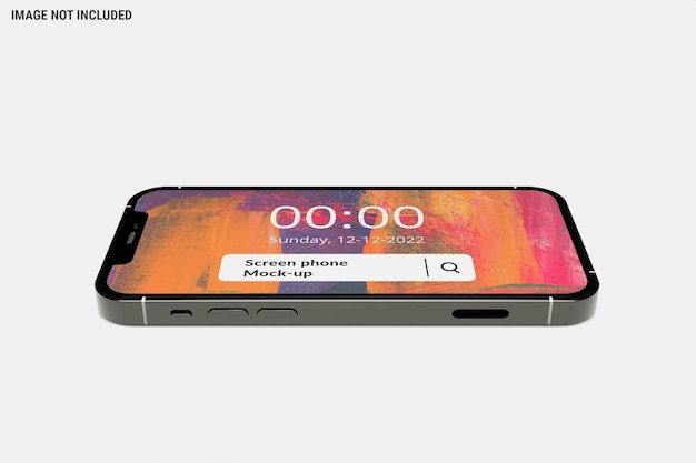 Mockup-serie für mobile geräte