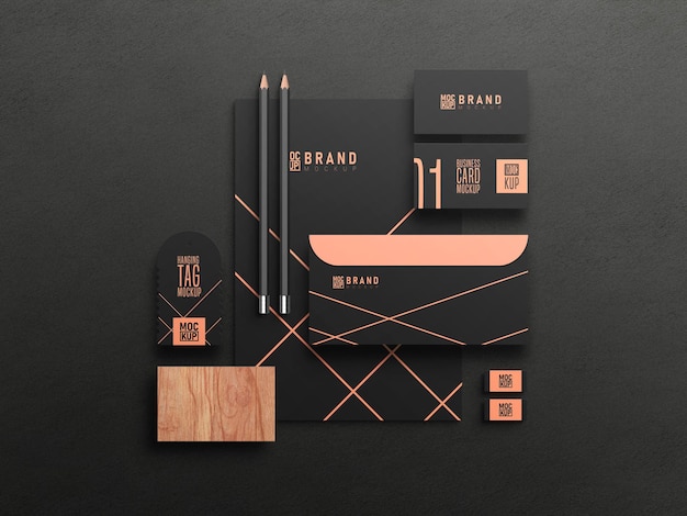 Mockup set stazionario