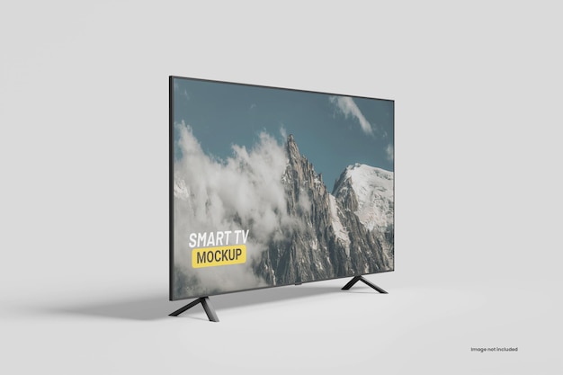 Mockup smart tv tv
