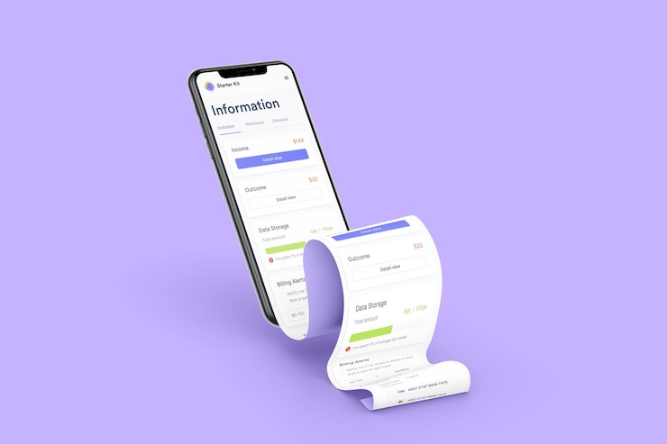 PSD mockup de smartphone en argile pour les conceptions d'interface utilisateur des applications