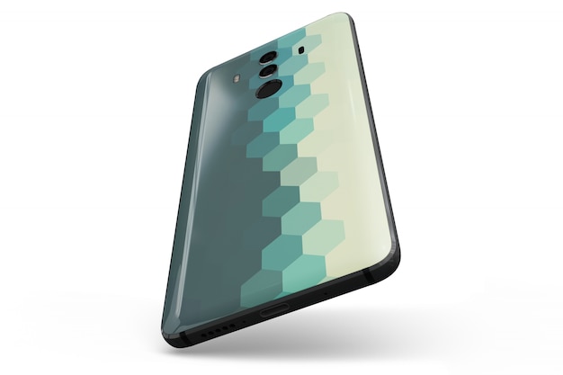 Mockup de smartphone creativo
