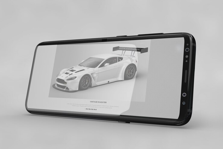 PSD mockup de smartphone moderno