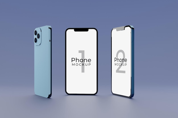 Mockup de smartphone moderno