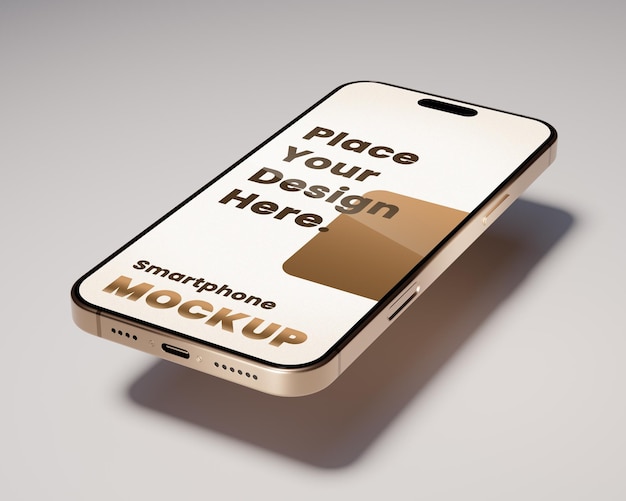 Mockup de smartphone pour la présentation d'applications et de sites Web