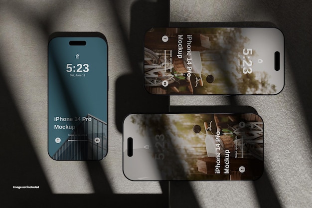 PSD mockup de smartphone