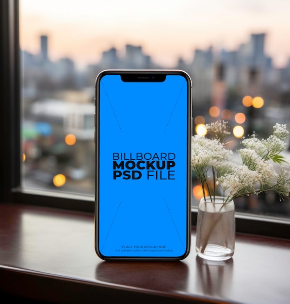 PSD mockup de smartphone