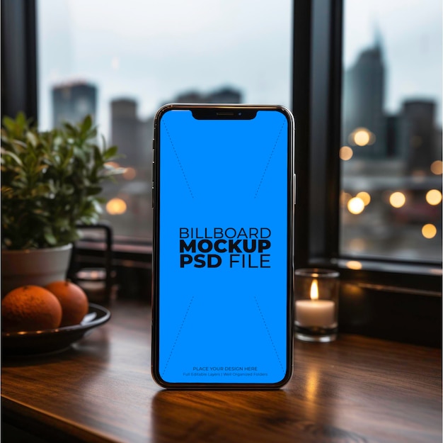 PSD mockup de smartphone