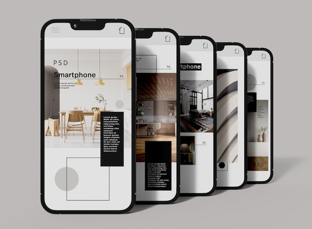 PSD mockup de smartphone