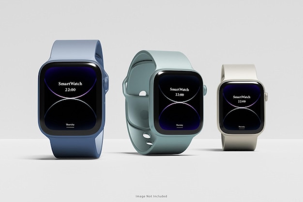 Mockup de smartwatch