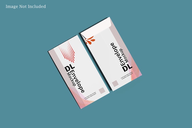 Mockup del sobre de Dl (en inglés)