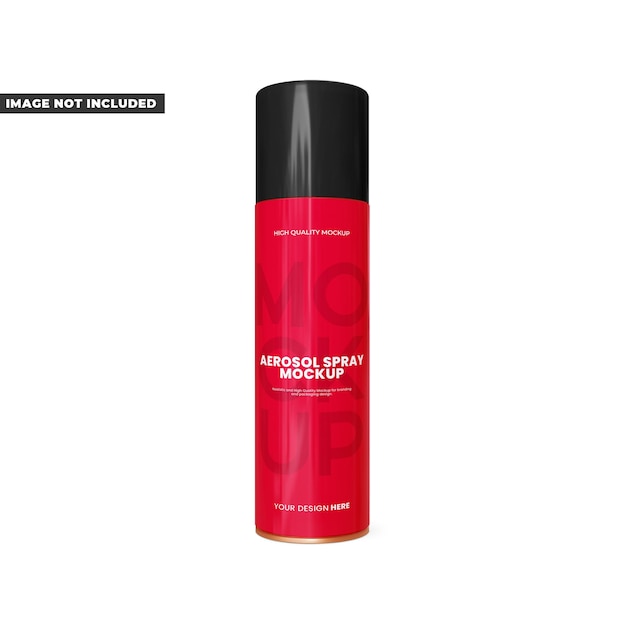 Mockup spray aerosol