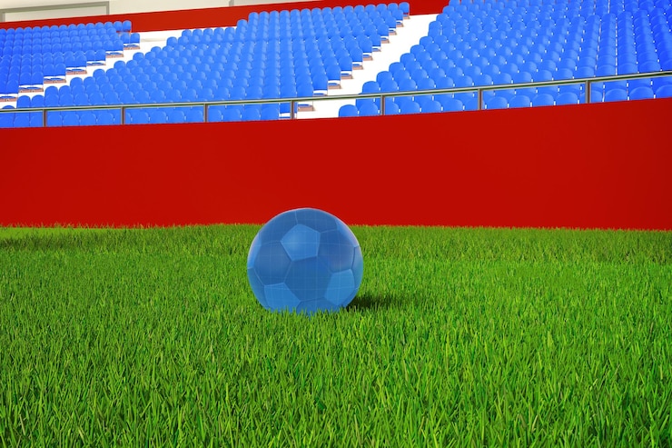 PSD mockup stadion sepak bola