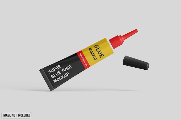 Mockup de súper pegamento 5
