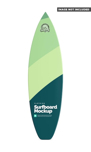 Mockup de tabla de surf