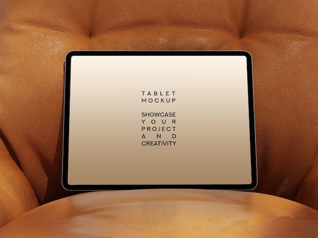 Mockup Tablet Mostrar su proyecto y creatividad