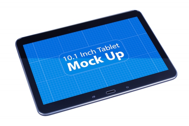 Mockup de tableta flotante