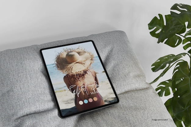 Mockup de la tableta pro
